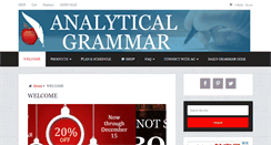 Desktop Screenshot of analyticalgrammar.com
