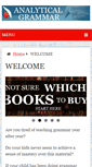 Mobile Screenshot of analyticalgrammar.com